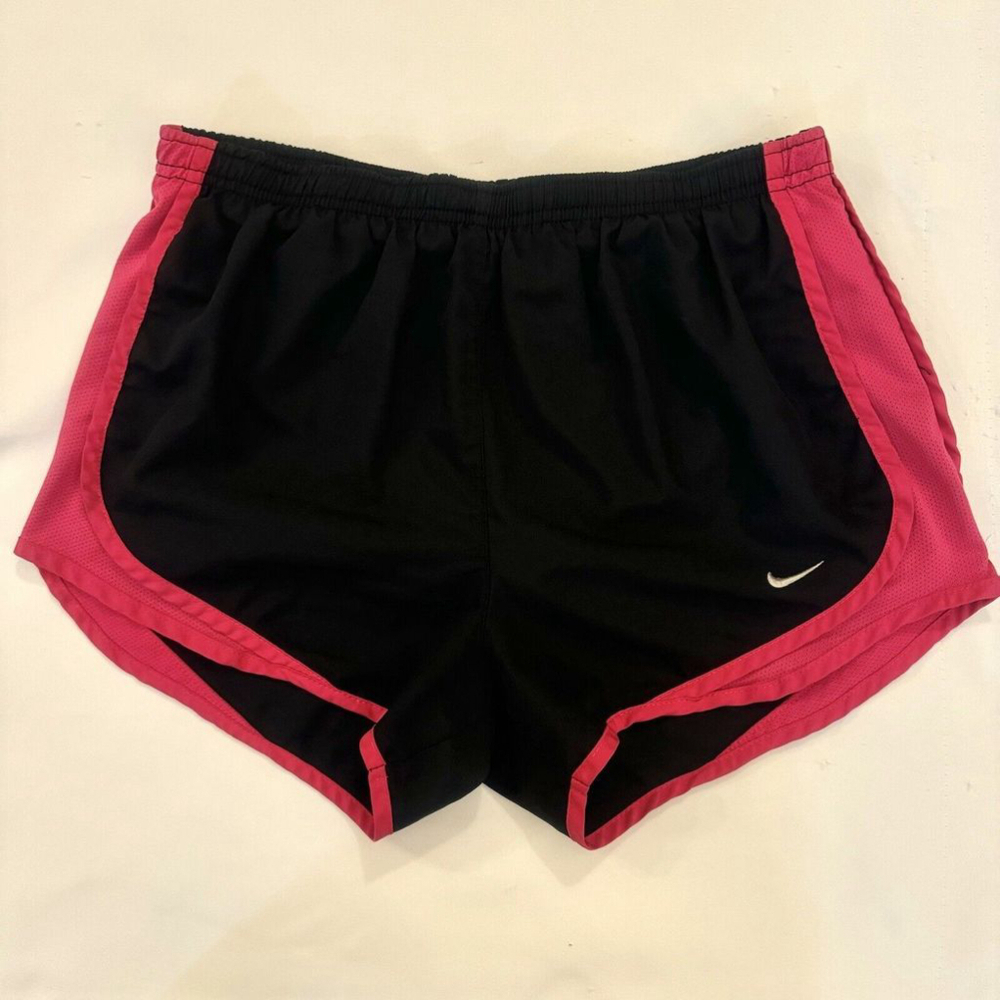 Nike Dri Fit Running shorts Black And Pink Size/M